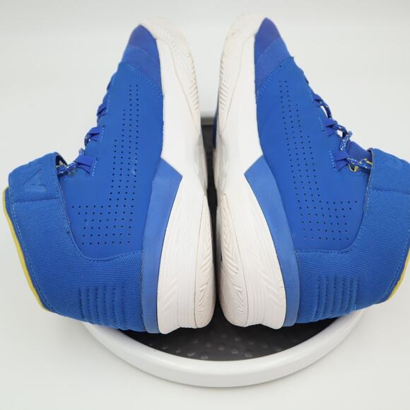 Under Armour Mens Size 13 Basketball Shoes Get B Zees Blue Gym Indoor Sneakers - Picture 7 of 16